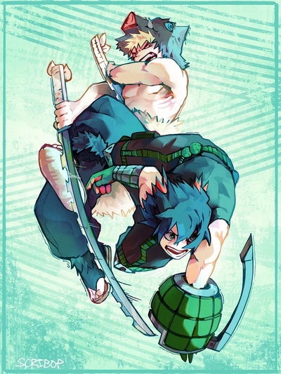 MHA x KNY Crossover RPG || My Hero Academia x Demon Slayer