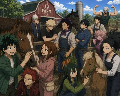Class 1-A Farm Day.