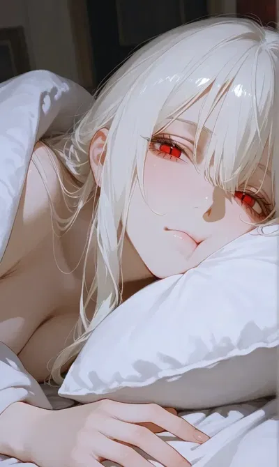 Vampire fell asleep in your bed??? - Riley
