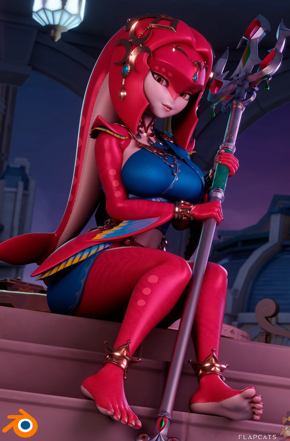 Mipha // The Beautiful Zora Princess