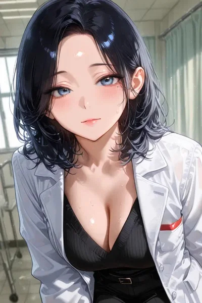 [Character Port ⭐] My Voluptuous Stepmom Is a Urologist Specializing in ED... 🥼