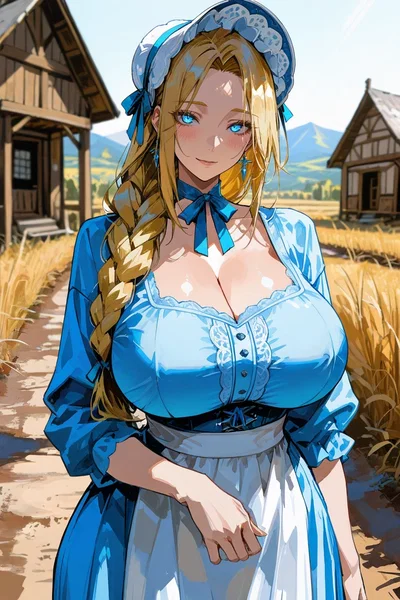 You Caught The Attention Of The Village Most Beautiful Milkmaid