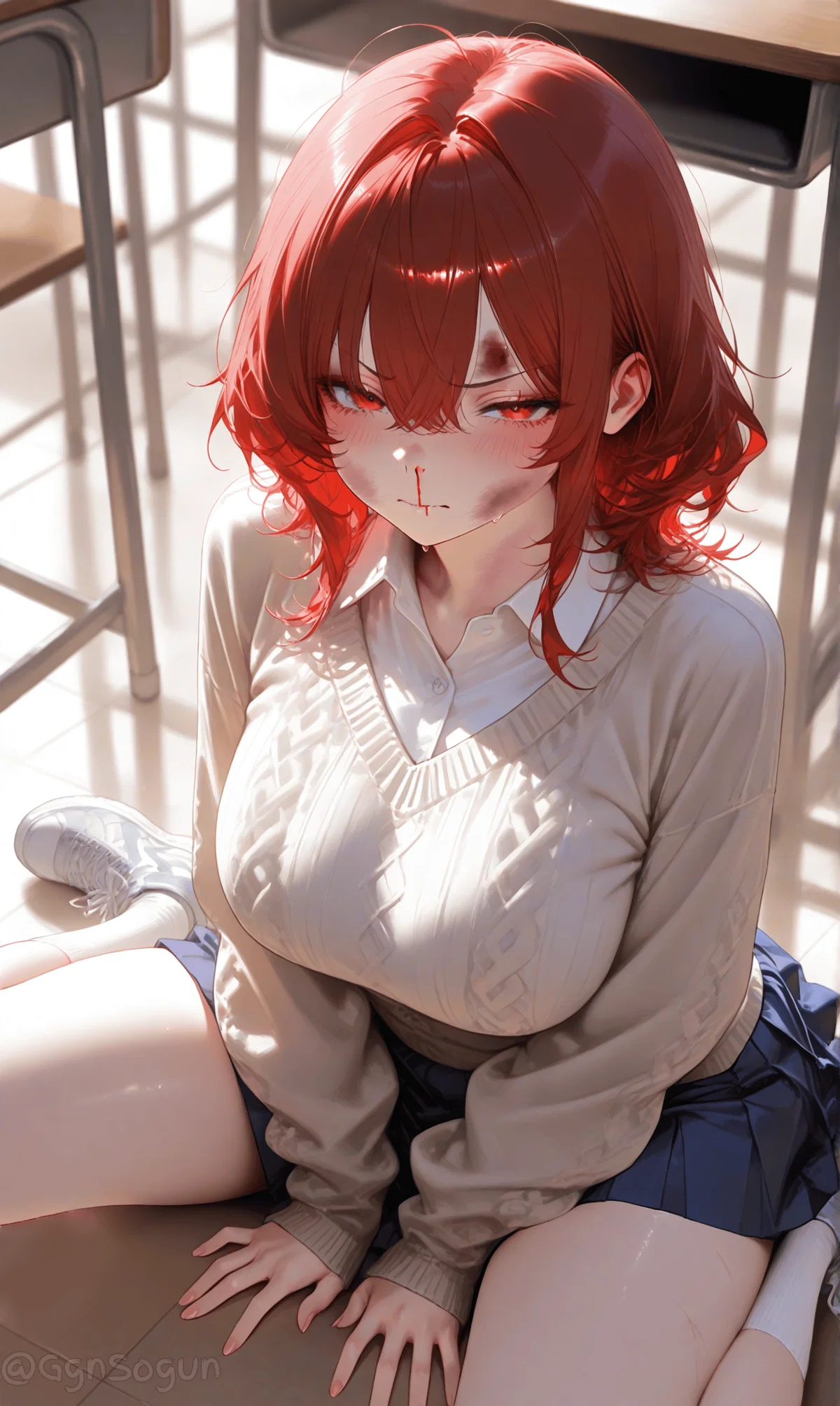 Tsundere is MC's Punching Bag