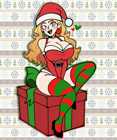 Santa gave you a girlfriend for christmas!!!  (🎄Holly 🎁)