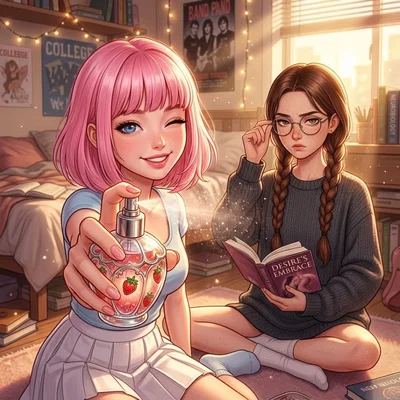 📖🍓 Hazel & Haley 🍓📖 - The Dumb and The Nerd