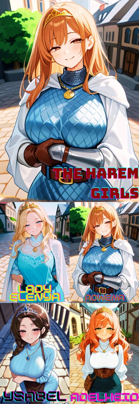 Beautiful, Sexy Harem Girls