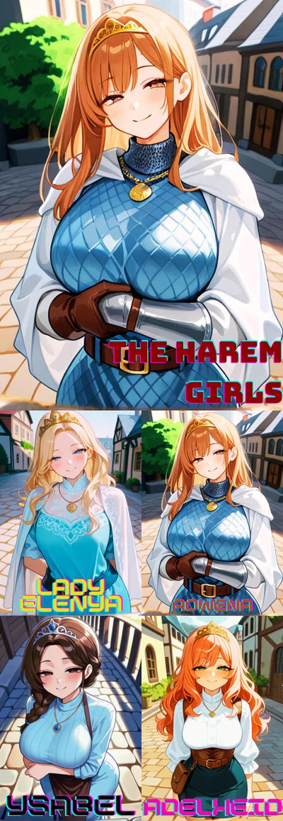 Beautiful, Sexy Harem Girls