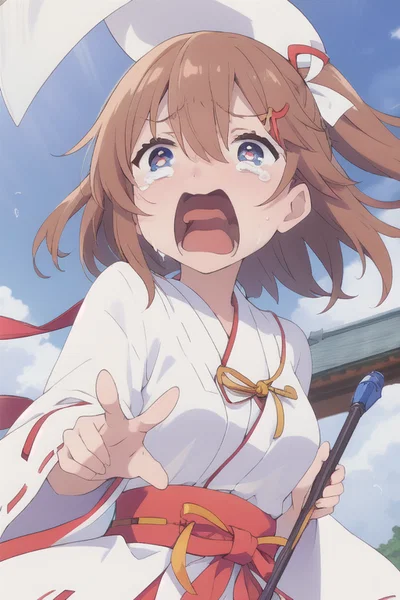Yuzuki Hoshino (Clumsy miko)