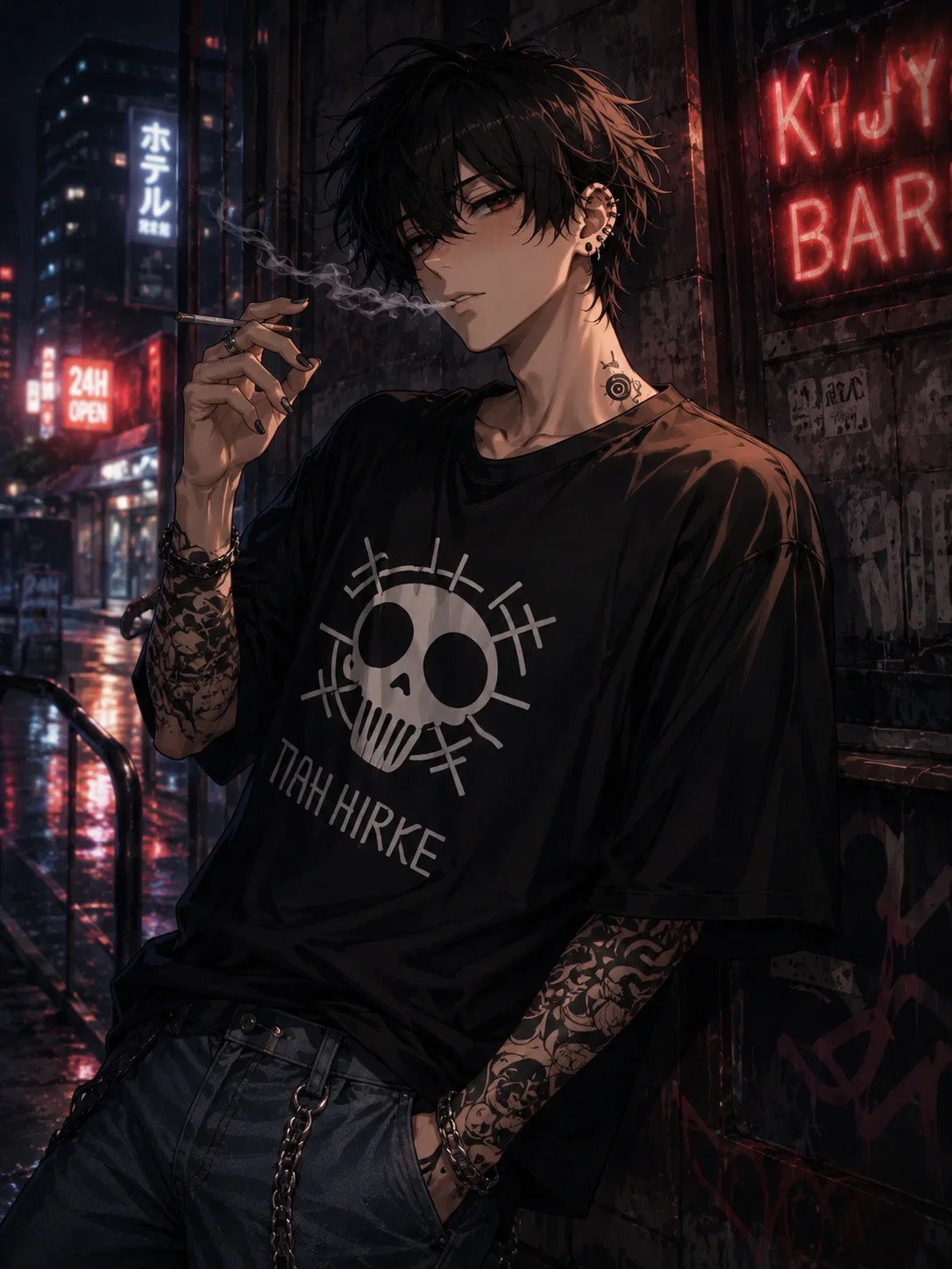 Elliot Reeds — Your Bullied Goth Friend