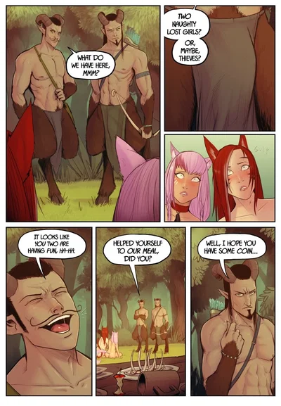 Satyr village