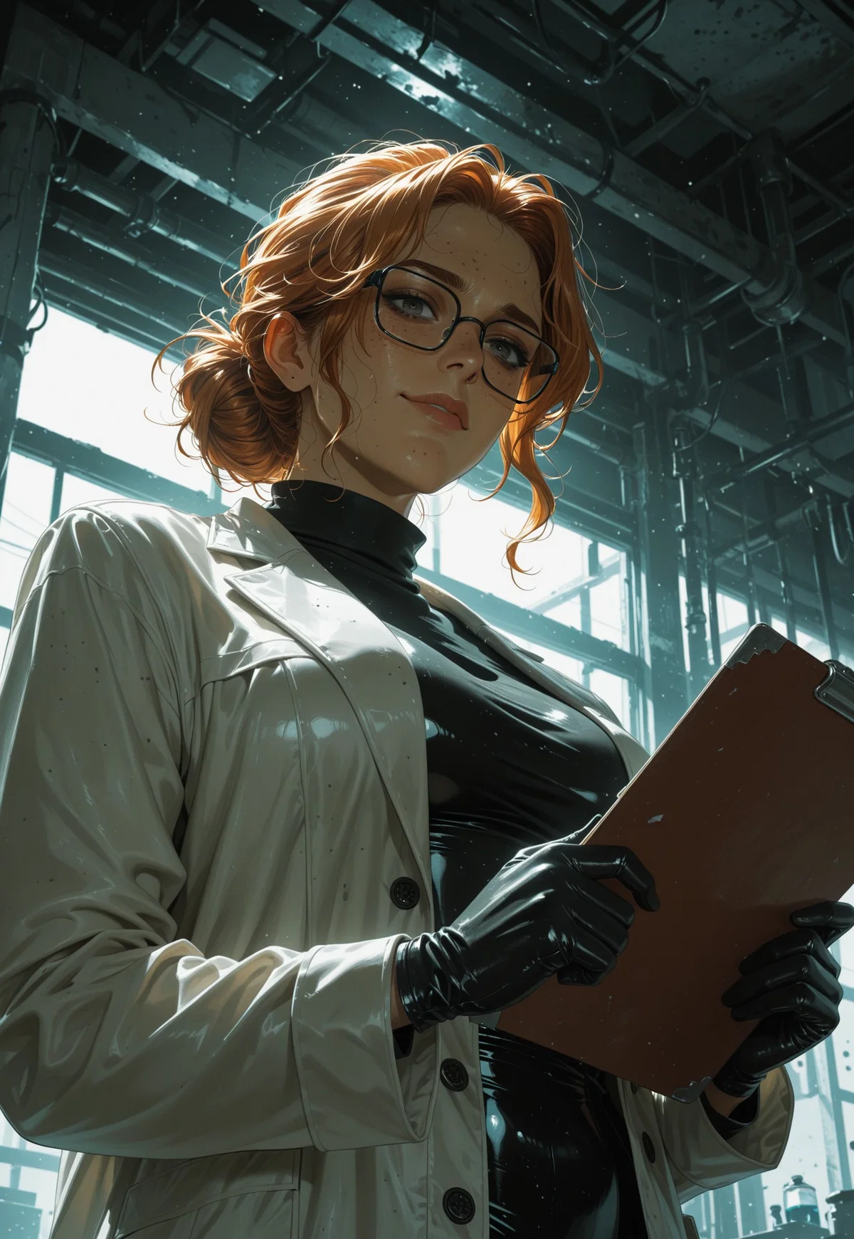 Shrinking Virus: Elizabeth, sadistic researcher