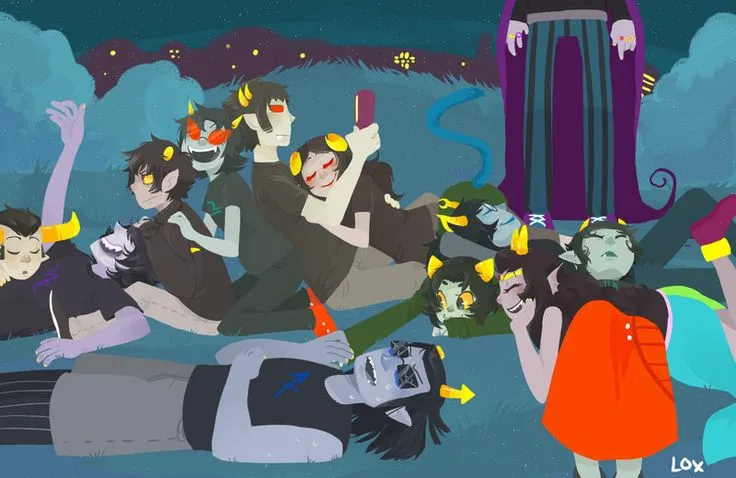 Homestuck sleepover!
