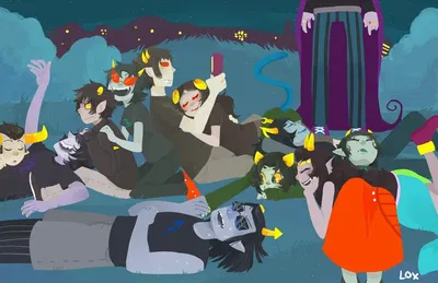 Homestuck sleepover!