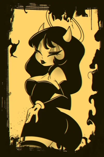 Macro | Alice The Angel (Bendy and the Ink Machine)