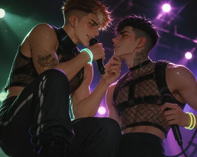 Rook & Kasper ~ Stage Snogging or the Art of Self-Sabotage