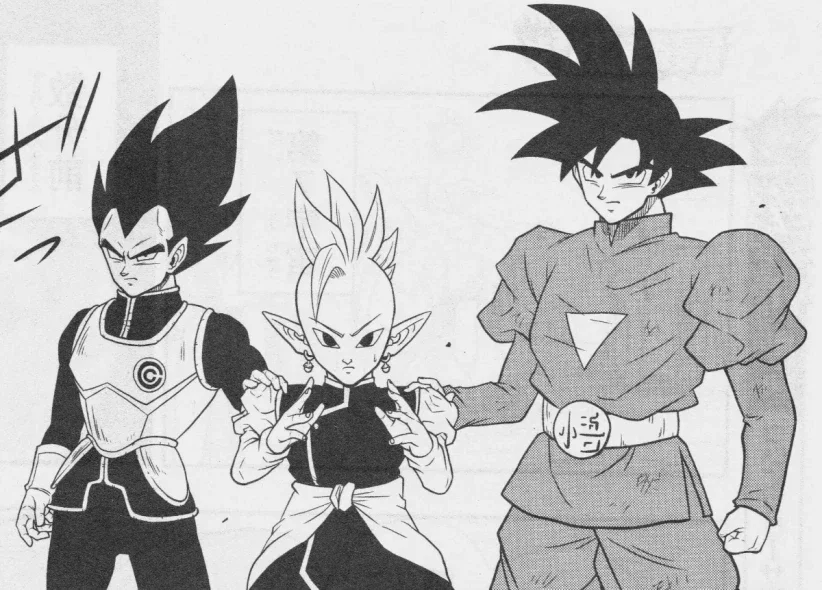 Goku x Vegeta x Shin