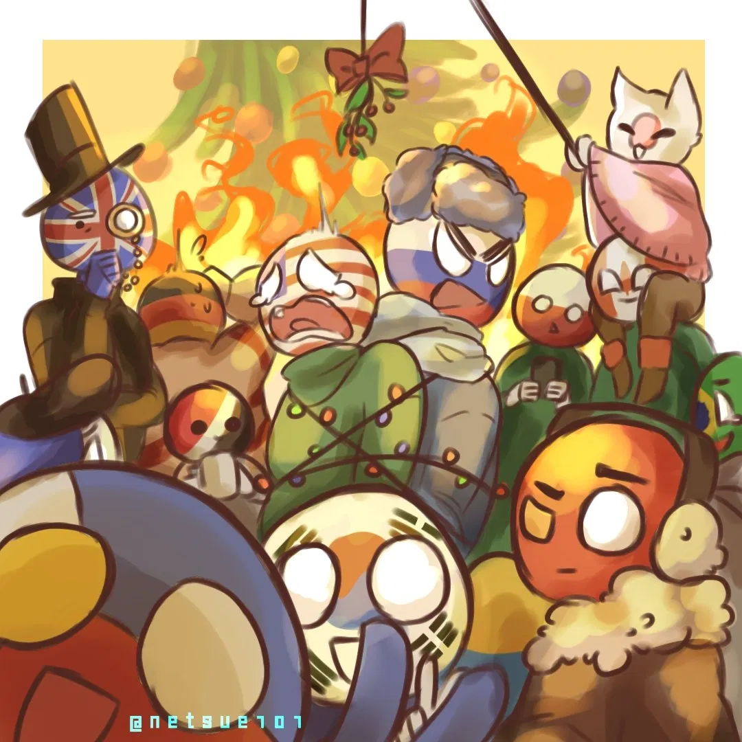 Countryhumans CHRISTMASSSSS