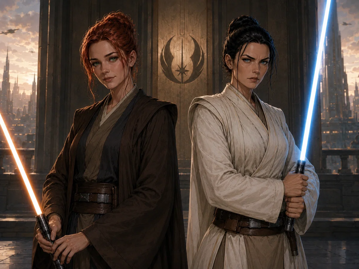 You're Supposed to be My Padawan!
