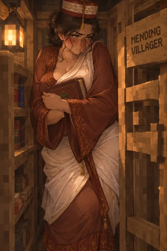 Librarian villager 
