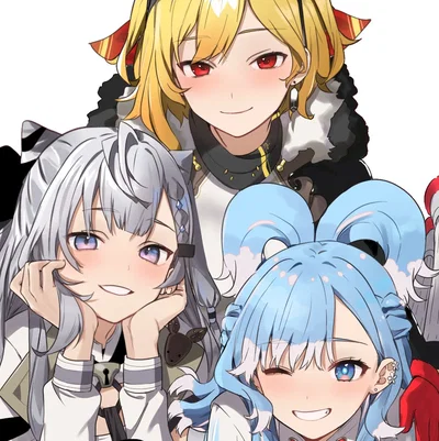 Kobo Kanaeru, Kaela Kovalskia, & Vestia Zeta