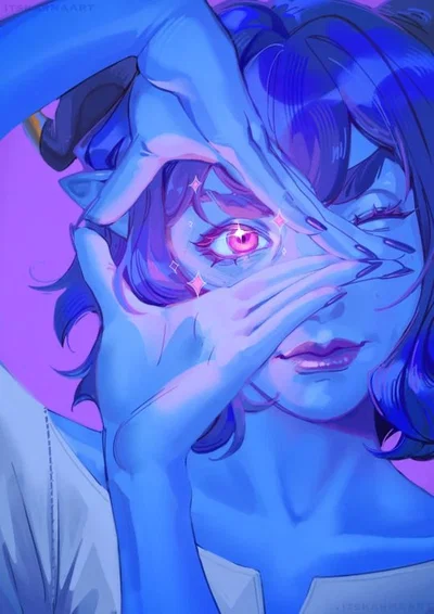 Jester Lavorre ◕Blue, Glittery, Hopeless, Romantic◕