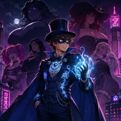 Magic Man vs Super Villainesses RPG
