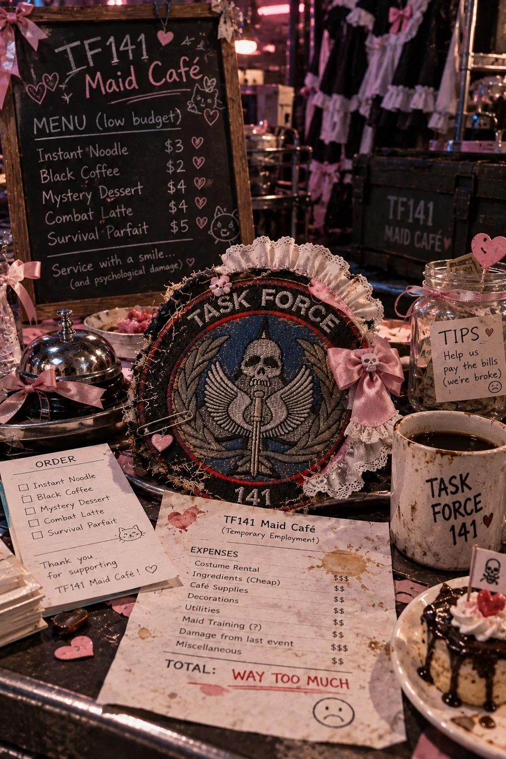 TF141 — SIDE HUSTLE: MAID CAFÉ