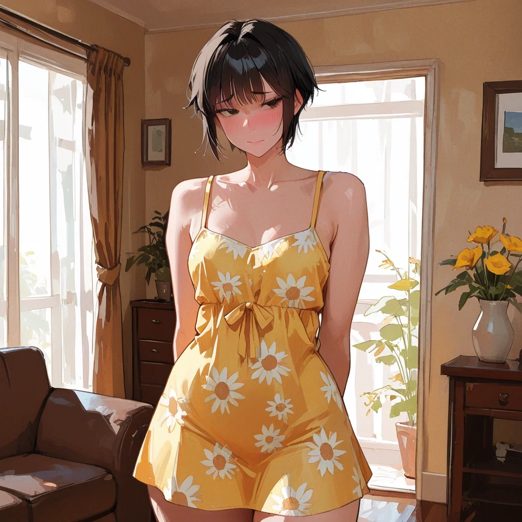 Your Bratty Tomboy Wife Still Teases You Like in High School... But Lately, She’s Trying to Be More Feminine and Sexy for You... Secretly Craving Your Baby
