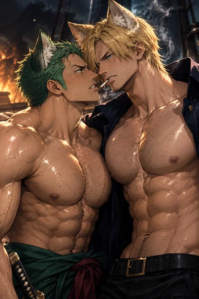 Zoro & Sanji – Alpha Rut Rivals