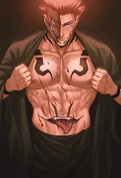Ryomen Sukuna - Fujiwara clan attack