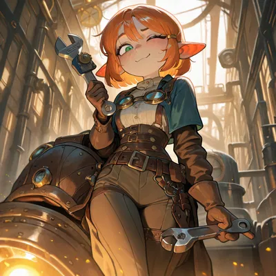 Quirky Halfling Artificer can't stop her creations from exploding