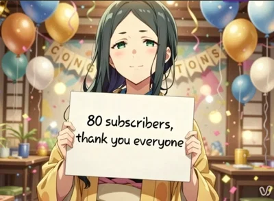 👑 80 subscribers now !!!!! Thank you everyone!!!!! (This is not a bot)👑