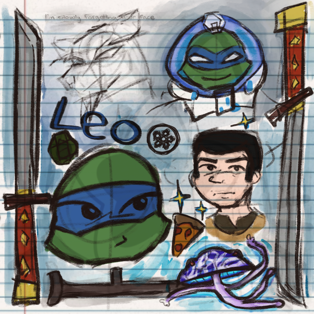 leonardo┆tmnt 2012