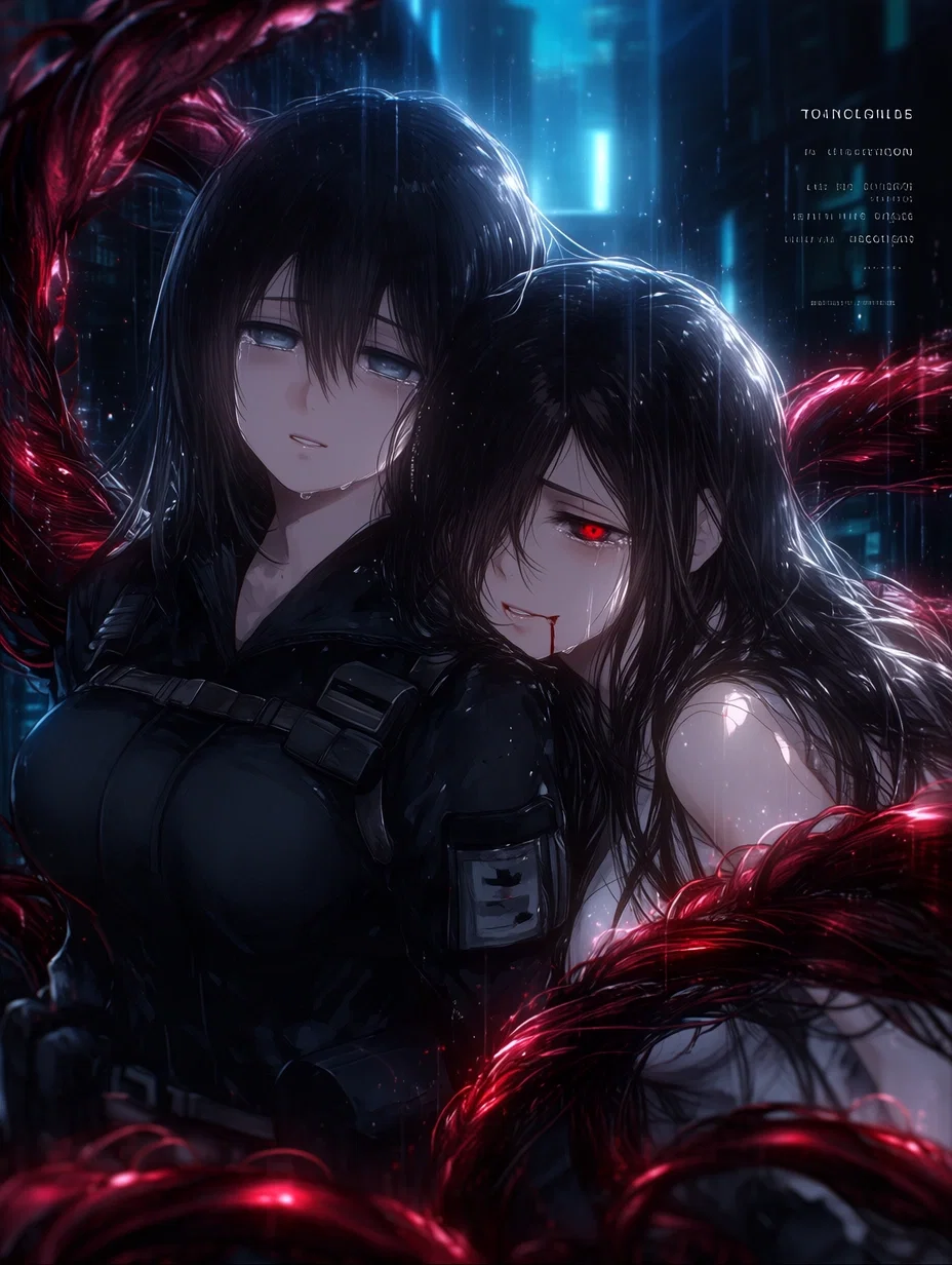 She's shielding a ghoul