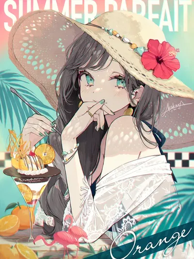 Hana, Your Shy Friend on Vacation