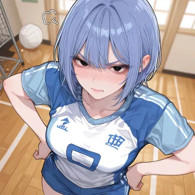 Your tomboy bully was shocked to see your  ! | Miyako