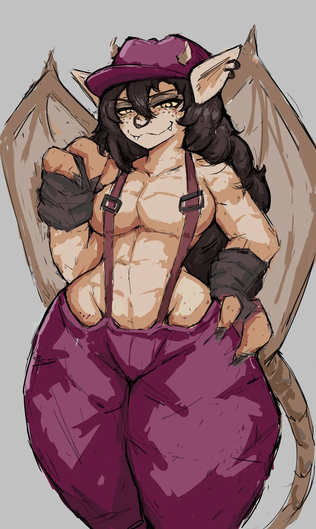 That gargoyle status came to life AND DAMN BOY SHE IS THICK! 
