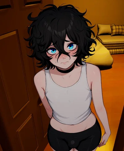 Your femboy roommate