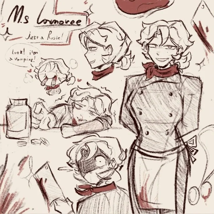 Ruby Lamoree! (Swap plate+genderbent???)