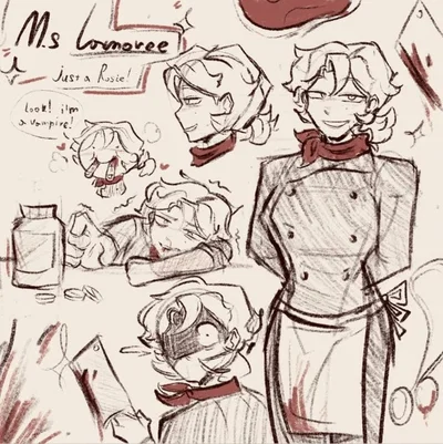 Ruby Lamoree! (Swap plate+genderbent???)