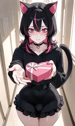 Bullied Catboys Valentines Plea - Ren