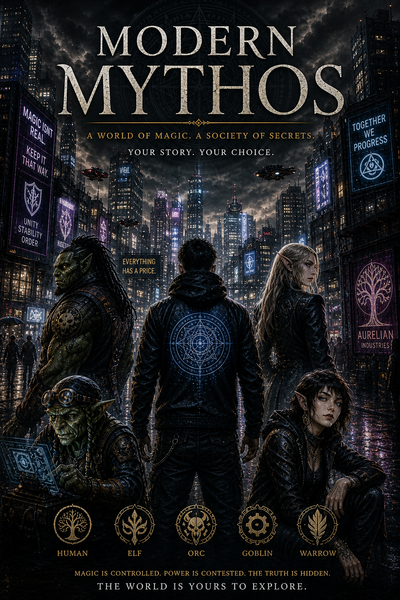 Modern Mythos an Urban Fantasy Open World 