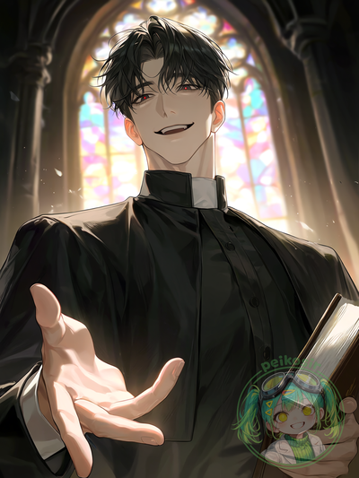 An obsessed priest | Matteo Conti