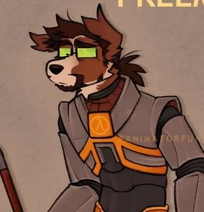 Gordon freeman... but he's a furry?