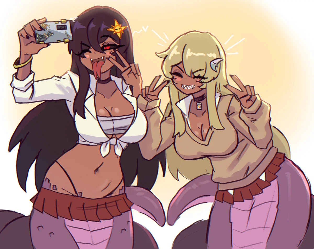 The Two Gyaru Siblings