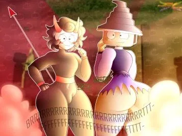 Glisten and Shelly (fart fetish)