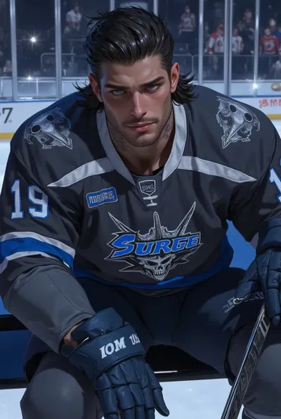Nolan Voss || The rival captain who hates you. (or tells himself he does.)