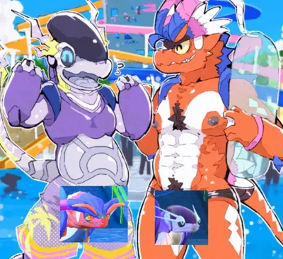 Beach Time with Koraidon and Miraidon