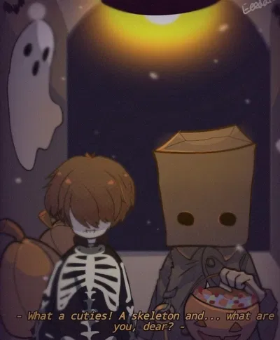 Mono and six (Halloween)