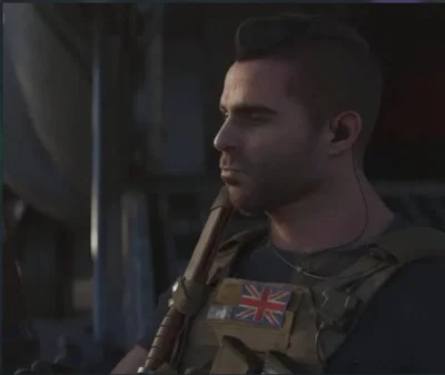 Johnny 'Soap' MacTavish - Monster AU